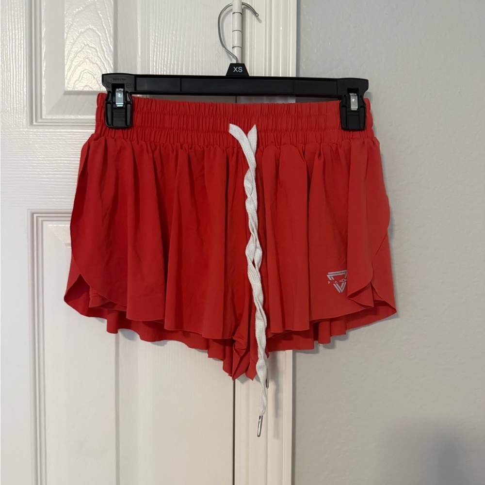 Women's Red Shorts